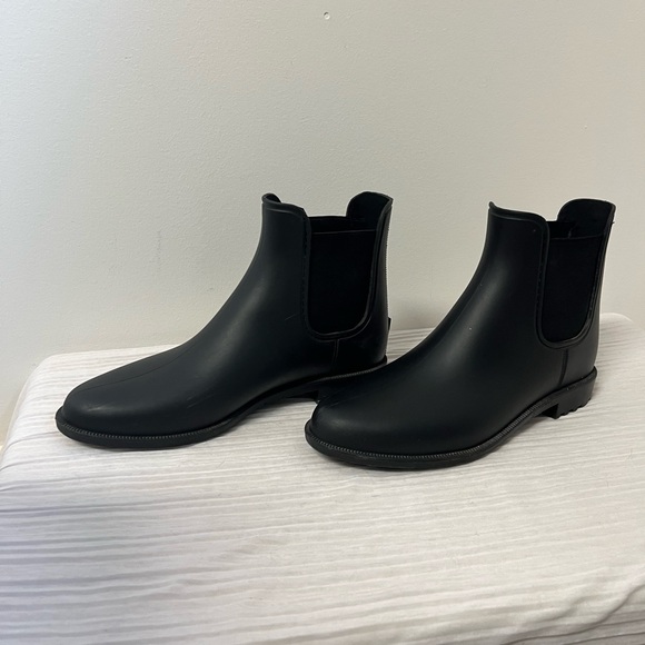 Storm by Cougar Black Chelsea Waterproof Rain Boots - Size 7 - Picture 3 of 10